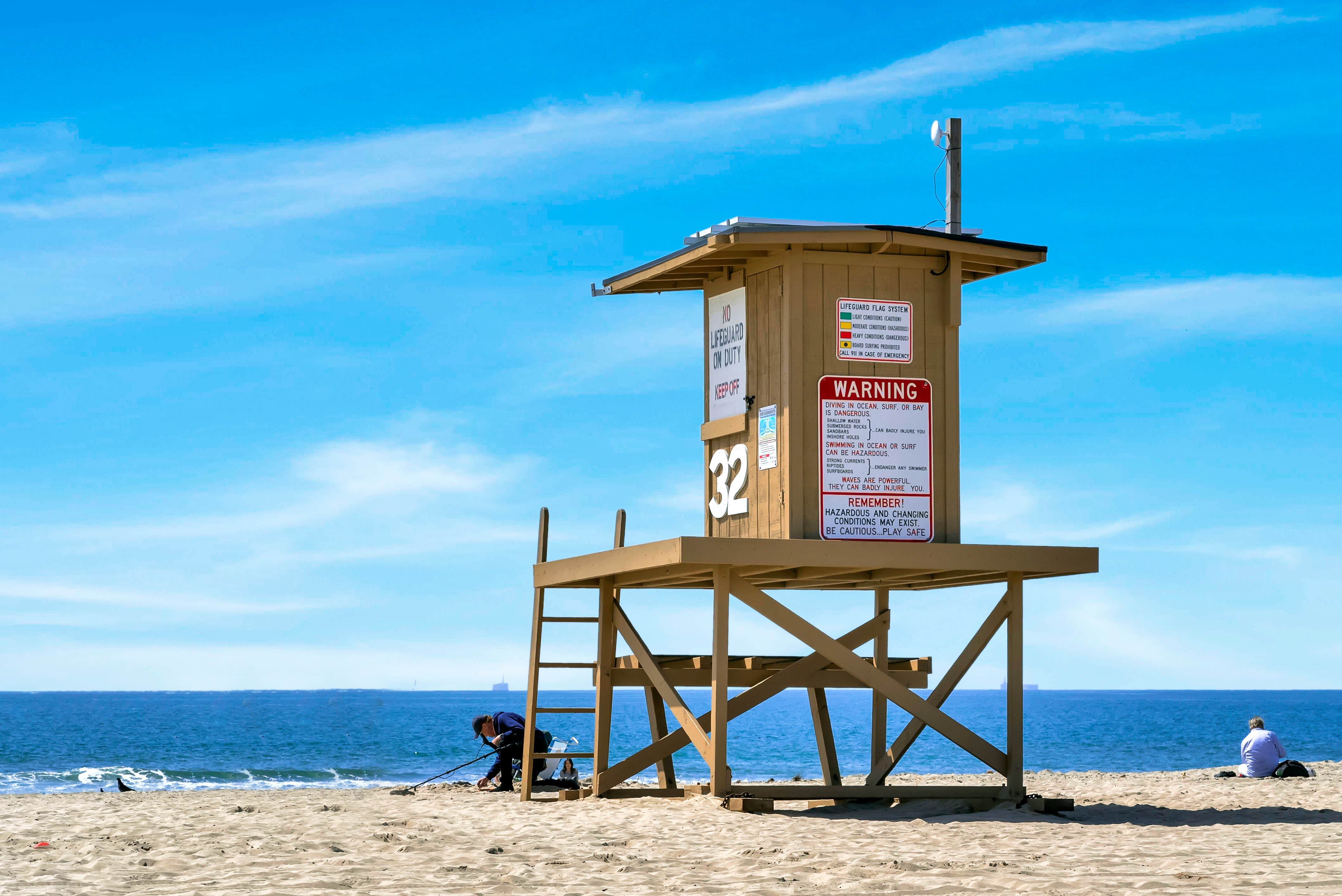 Newport Beach — iconic SoCal lifeguard tower
