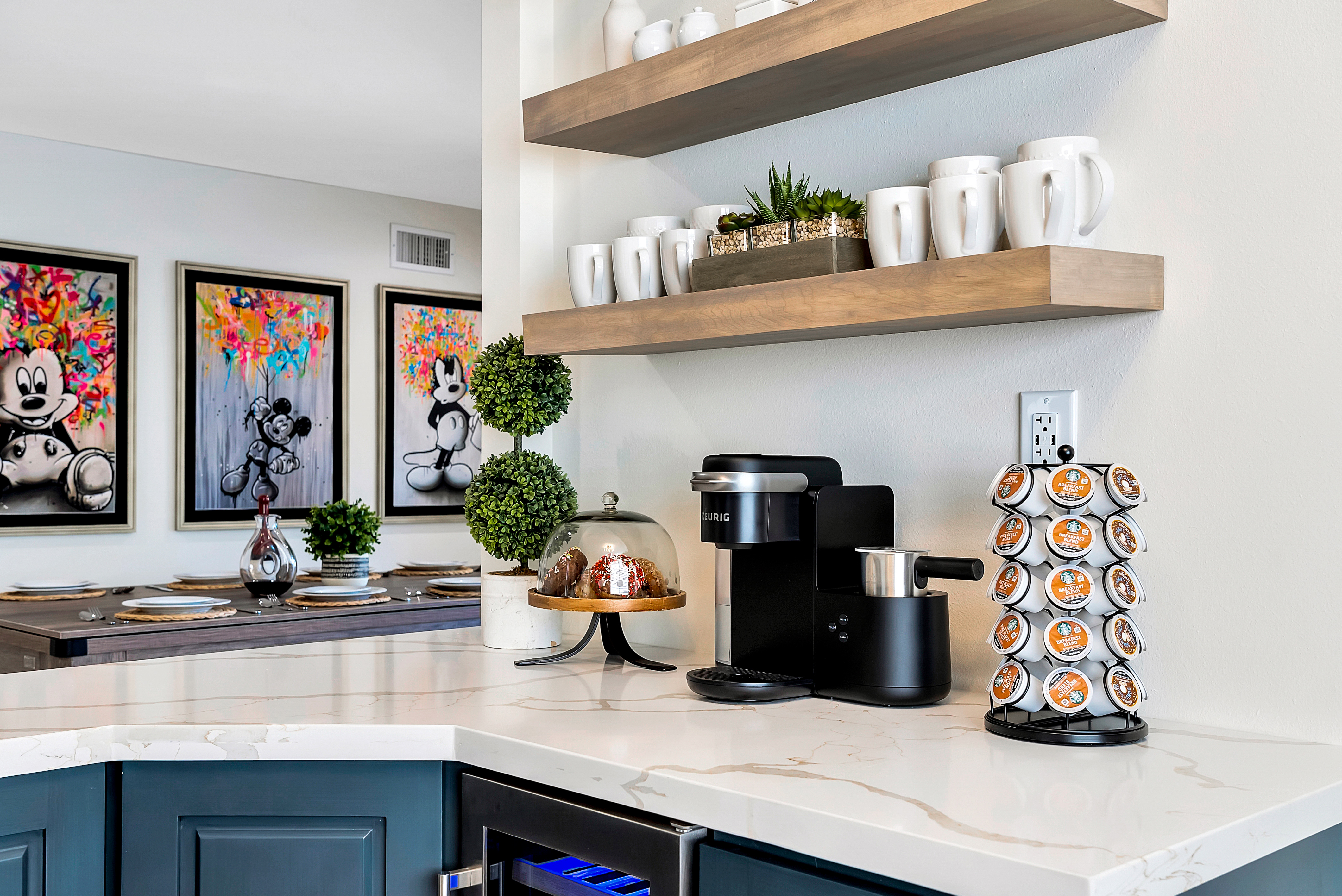 Luxury coffee bar — SoCal Short Term Rental Experts property